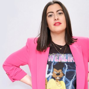 Alyson Leigh Rosenfeld, voice actress attending Sunrise Comic-Con on August 13th, 2022 at the Sunrise Civic Center located at 10610 West Oakland Park Boulevard,
Sunrise, FL 33351 in South Florida