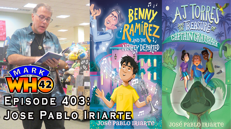 MarkWHO42's Universe - Episode 403 - Jose Pablo Iriarte - Juan Sanmiguel interviews Jose Pablo Iriarte, who just released a book called AJ Torres and the Treasure of Captain Grayshark. Last year, they released Benny Ramírez and the Nearly Departed, which was nominated for the Ignyte Award and the Andre Norton Nebula Award for Middle Grade and Young Adult Fiction.
